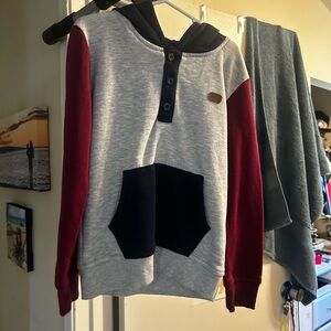 Lee Navy and Gray Hoodie